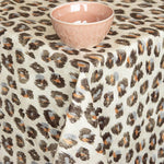 Tischtuch aus Harz Leopard Spotted Beige - Ribes y Casals