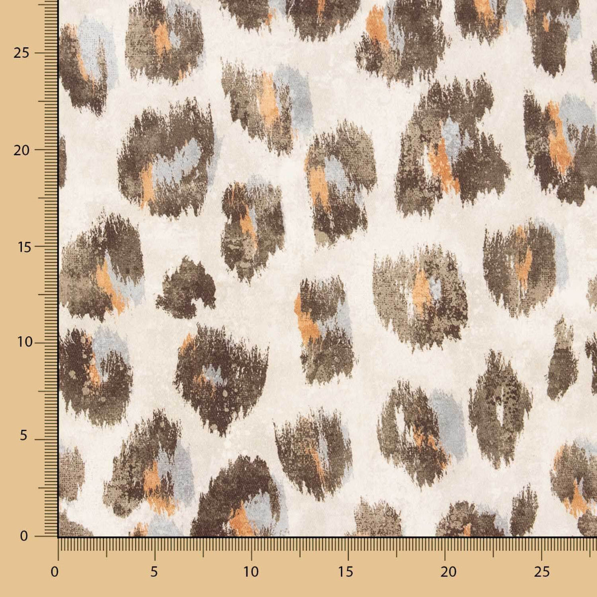 Tischtuch aus Harz Leopard Spotted Beige - Ribes y Casals