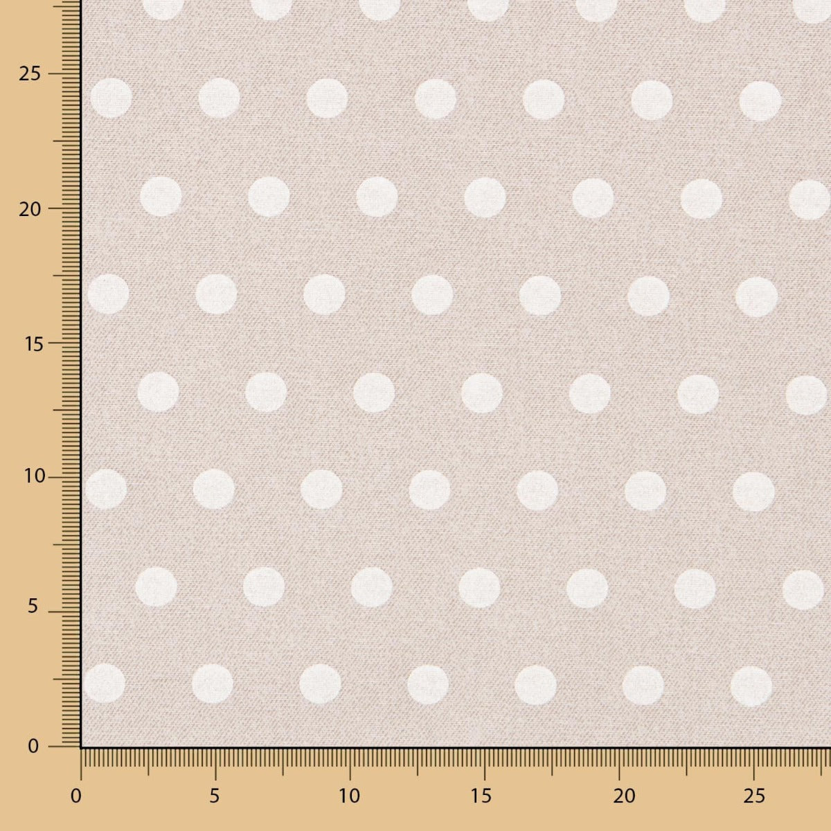 Fleckenabweisende Tischdecke Rustic Polka Dots - Ribes y Casals