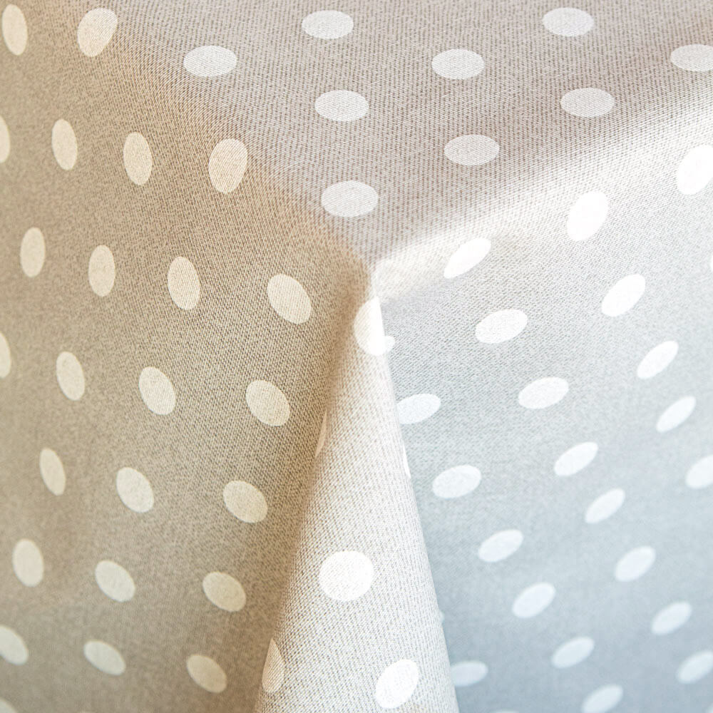 Fleckenabweisende Tischdecke Rustic Polka Dots - Ribes y Casals
