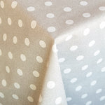 Fleckenabweisende Tischdecke Rustic Polka Dots - Ribes y Casals