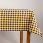 Mini Karierte Tischdecke Retal Tischdecke Blau Blau Gelb 100 x 150 cm - Ribes y Casals
