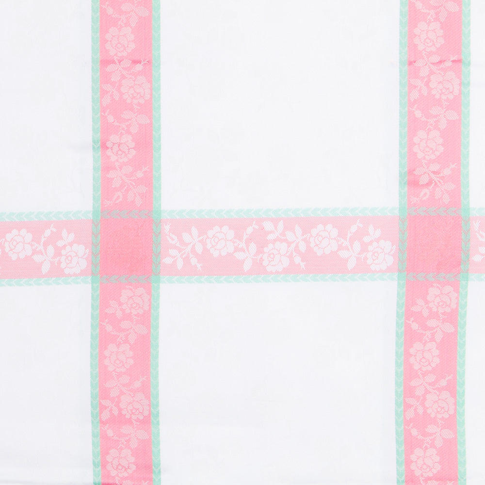 Florale Jacquard-Tischdecke Volants - Ribes y Casals