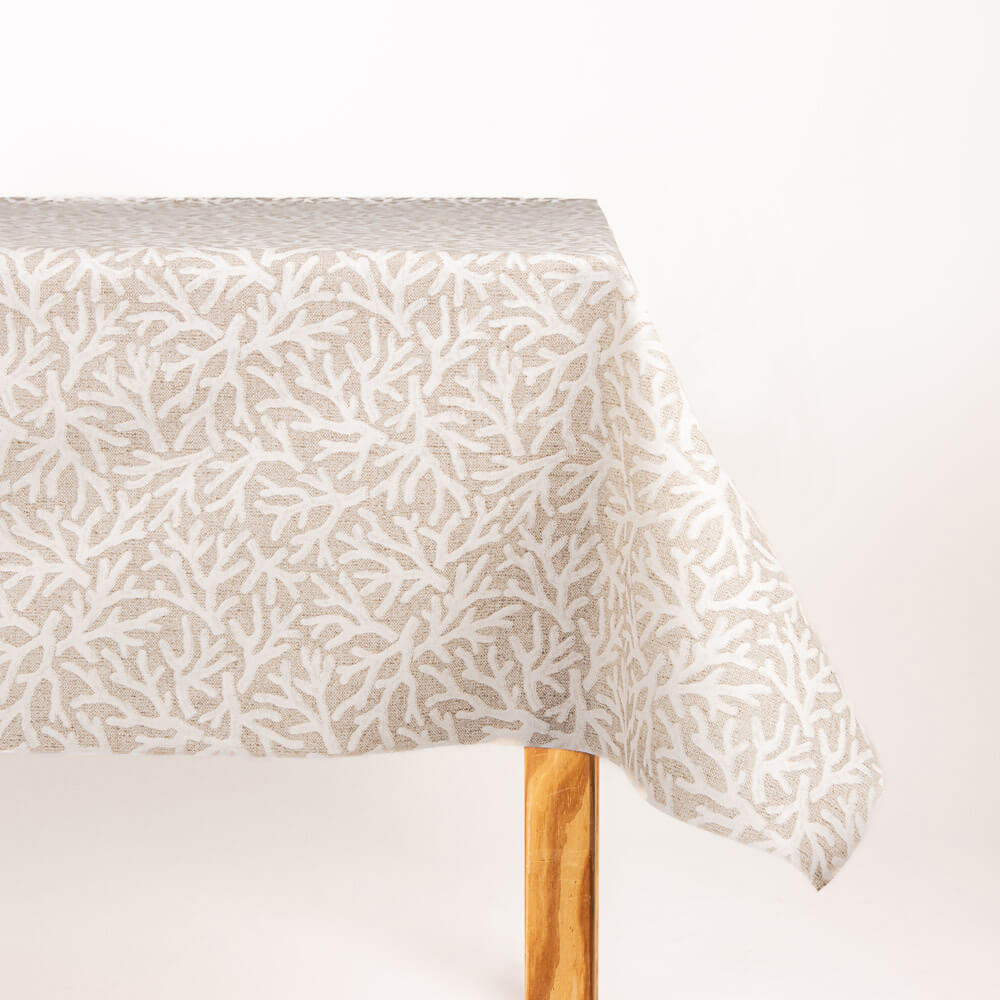 Colarium Fleckentischdecke aus Harz Colarium Beige - Ribes y Casals