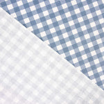 Resin Tischdecke Fleckenschutz Blau Quadrate - Ribes y Casals