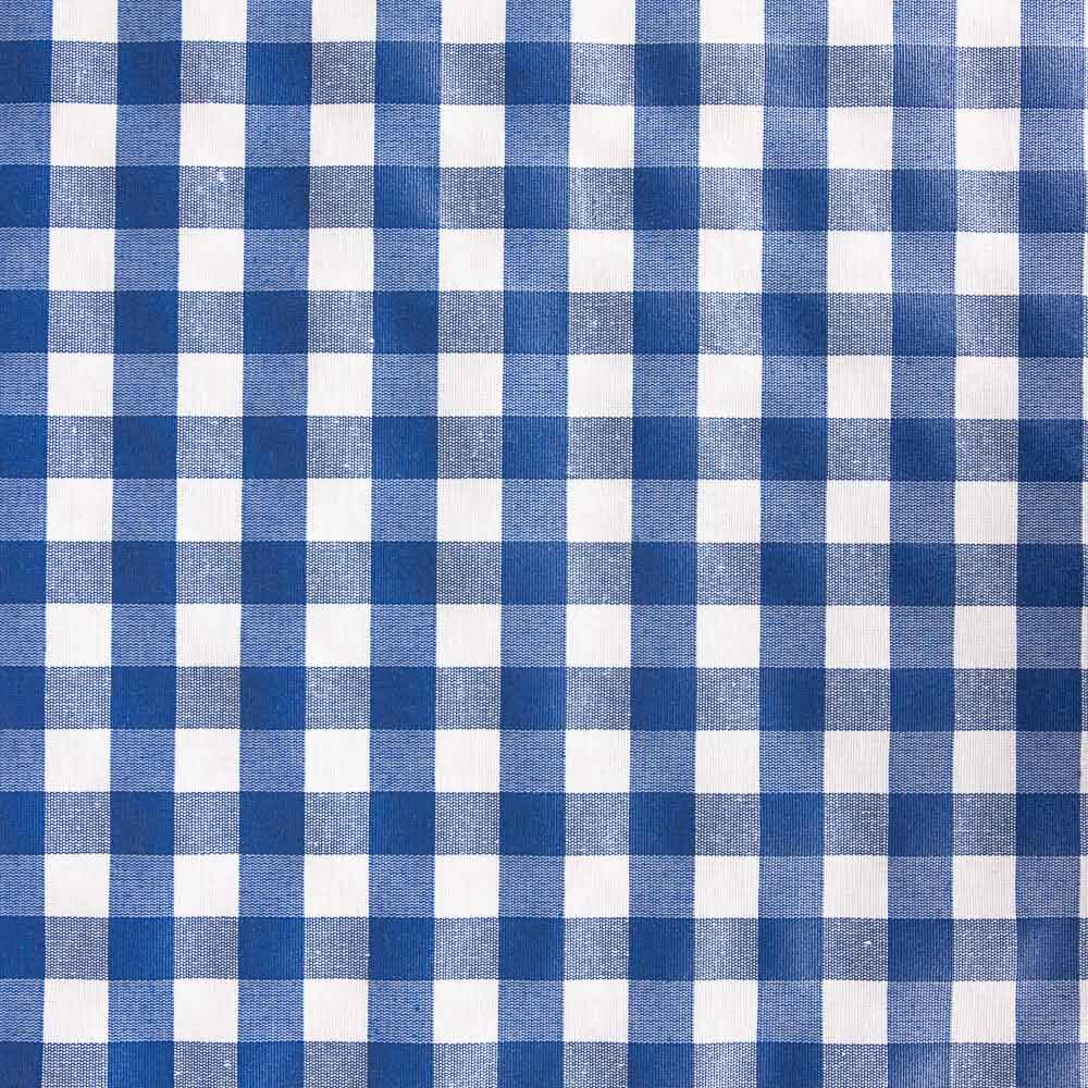 Resin Tischdecke Fleckenschutz Blau Quadrate - Ribes y Casals