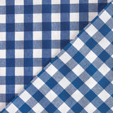 Resin Tischdecke Fleckenschutz Blau Quadrate - Ribes y Casals