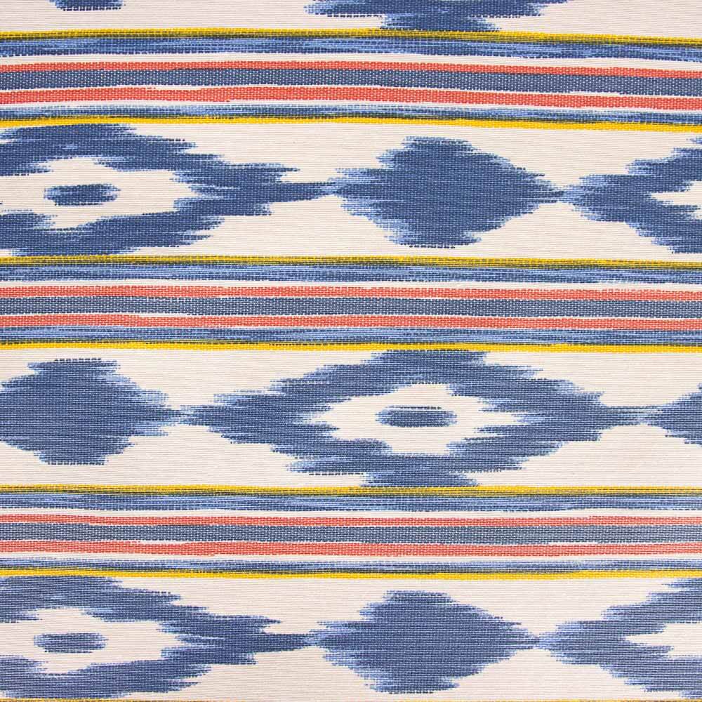 Ikat Fleck Harz Tischtuch Ikat Blau - Ribes y Casals