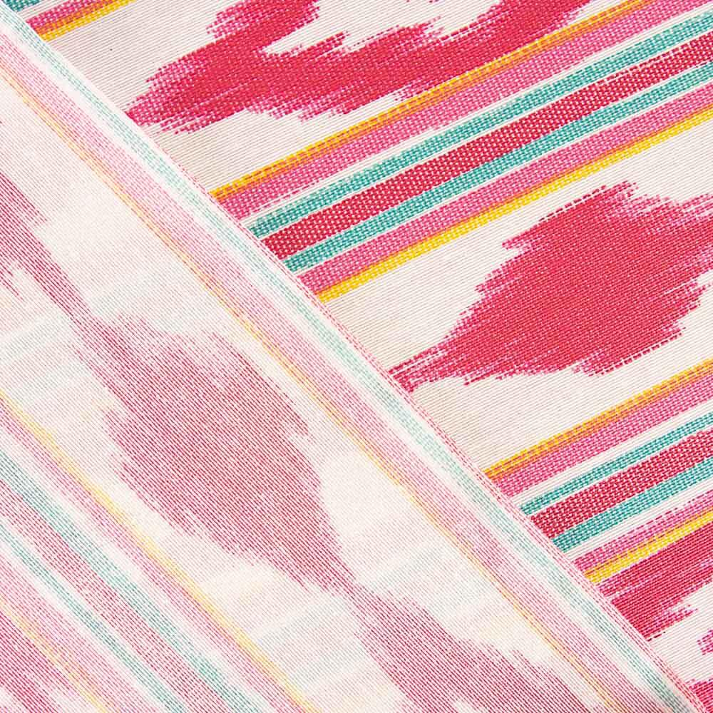 Ikat Fuchsia Fleck Harz Tischtuch Ikat Fuchsia - Ribes y Casals