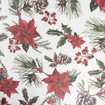 Stain Resin Tischtuch Weihnachten Blumen - Ribes y Casals