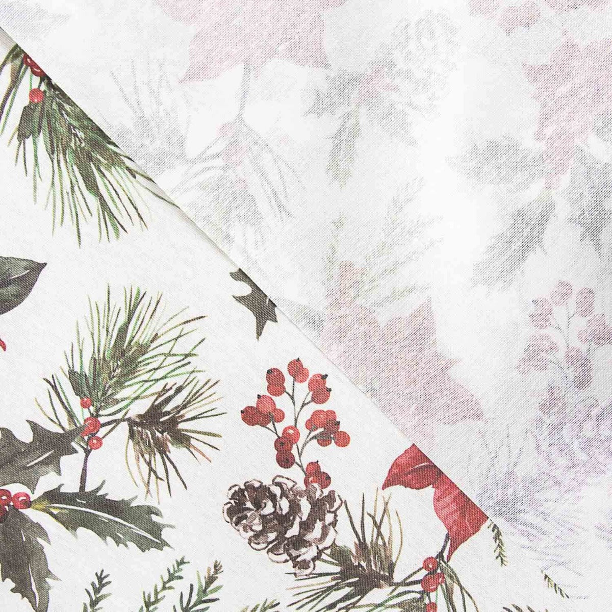Stain Resin Tischtuch Weihnachten Blumen - Ribes y Casals