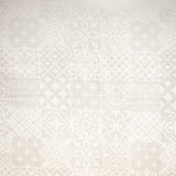 Jacquard Mosaik Tischdecke Mosaic Weiß - Ribes y Casals