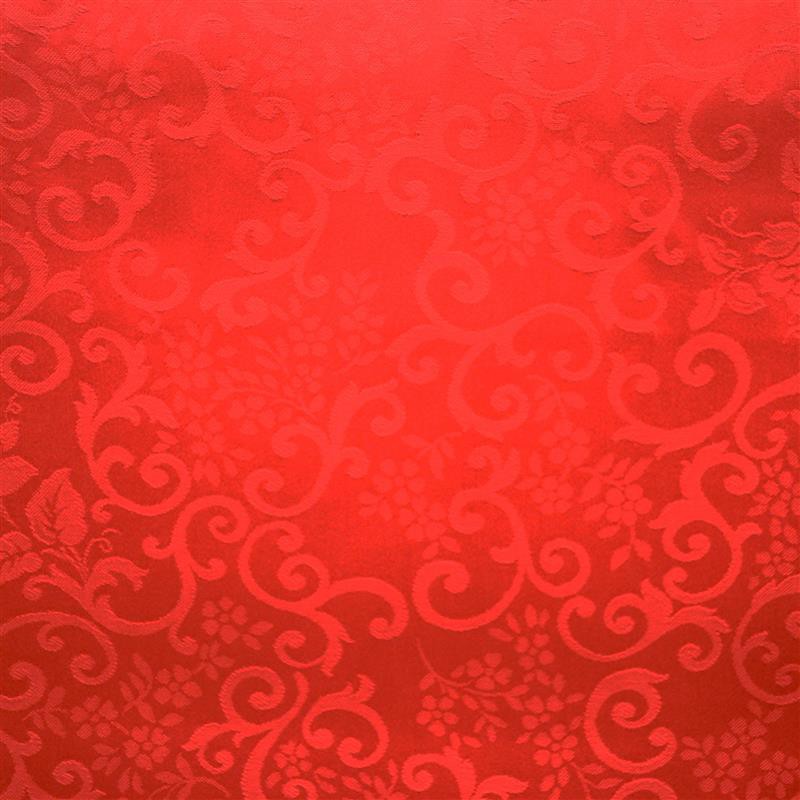 Jacquard-Tischwäsche Rot - Ribes y Casals