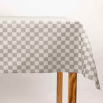 Stain Resin Tischtuch Chess Grau - Ribes y Casals