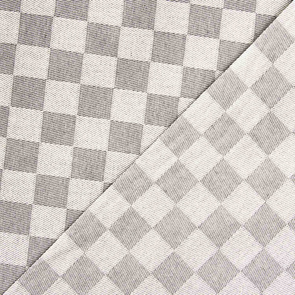 Stain Resin Tischtuch Chess Grau - Ribes y Casals