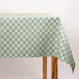 Anti-Flecken-Harz-Tischdecke Chess Grün 100 x 140 cm - Ribes y Casals