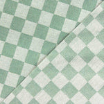 Anti-Flecken-Harz-Tischdecke Chess Grün 100 x 140 cm - Ribes y Casals