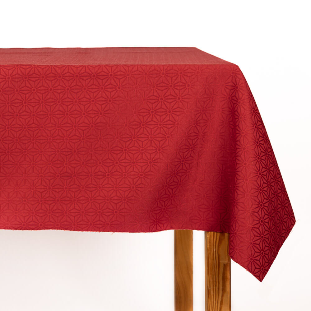 Jacquard-Tischwäsche Rot Fleckabweisend - Ribes y Casals