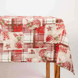 Fertige Weihnachtstischdecke Lurex Dekor 270cm x 150cm - Ribes y Casals