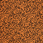 Samt Lycra Leopard Samt Orange - Ribes y Casals
