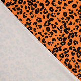 Samt Lycra Leopard Samt Orange - Ribes y Casals