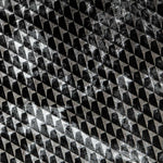 Schwarzer Jacquard Martelé - Ribes y Casals