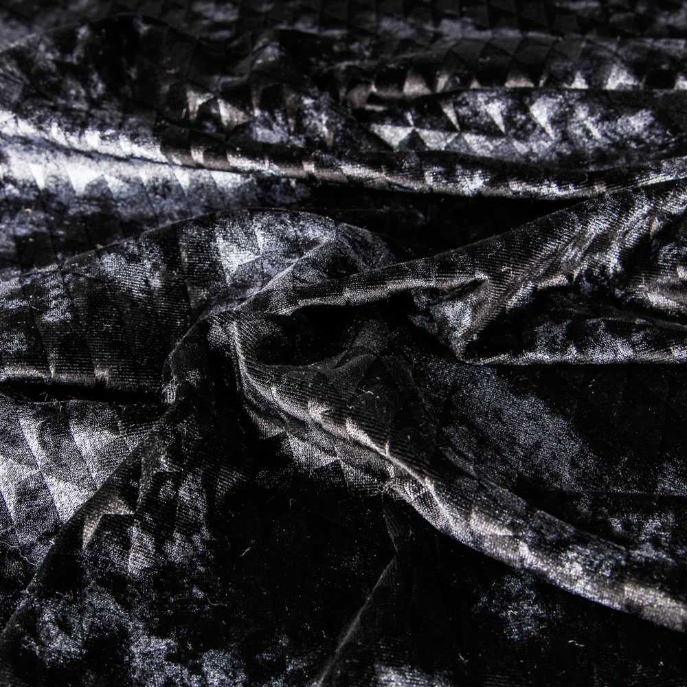 Schwarzer Jacquard Martelé - Ribes y Casals