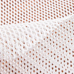 Ökologische Tasche aus Mesh Weiß - Ribes y Casals