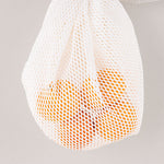 Ökologische Tasche aus Mesh Weiß - Ribes y Casals