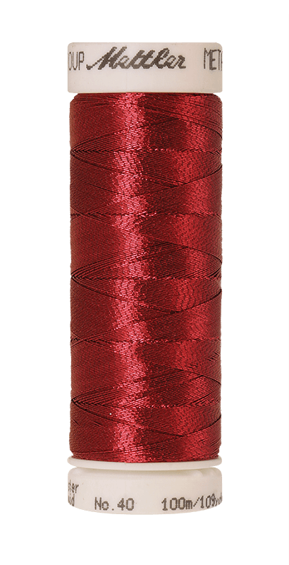 Mettler Metallic-Garn Rot - Ribes y Casals