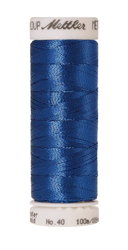 Mettler Metallic Garn Blau - Ribes y Casals