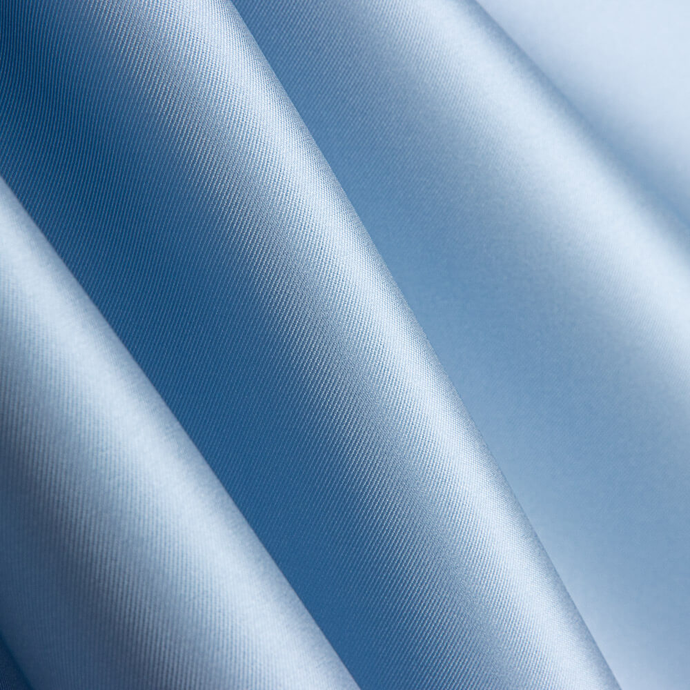 Mikado Natürliche Seidenmischung Porzellanblau - Ribes y Casals