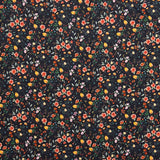 Micropana Cotton Flowers Schwarz - Ribes y Casals