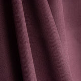 Microfleece Baumwolle Granat - Ribes y Casals