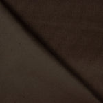 Microfleece Baumwolle Dunkelbraun - Ribes y Casals
