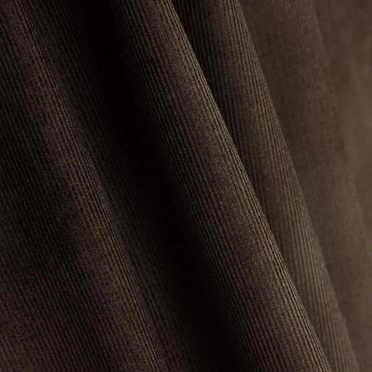 Microfleece Baumwolle Dunkelbraun - Ribes y Casals