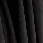 Microfleece Baumwolle Schwarz - Ribes y Casals