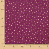 Restposten Micropana Lurex Granat – verschiedene Maße x Breite 145 cm - Ribes y Casals