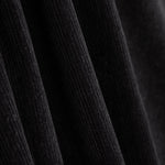 Schwarzer elastischer Feincord - Ribes y Casals