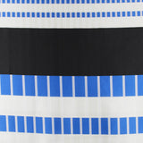 Mikado-Jacquard Multistriped Blau - Ribes y Casals
