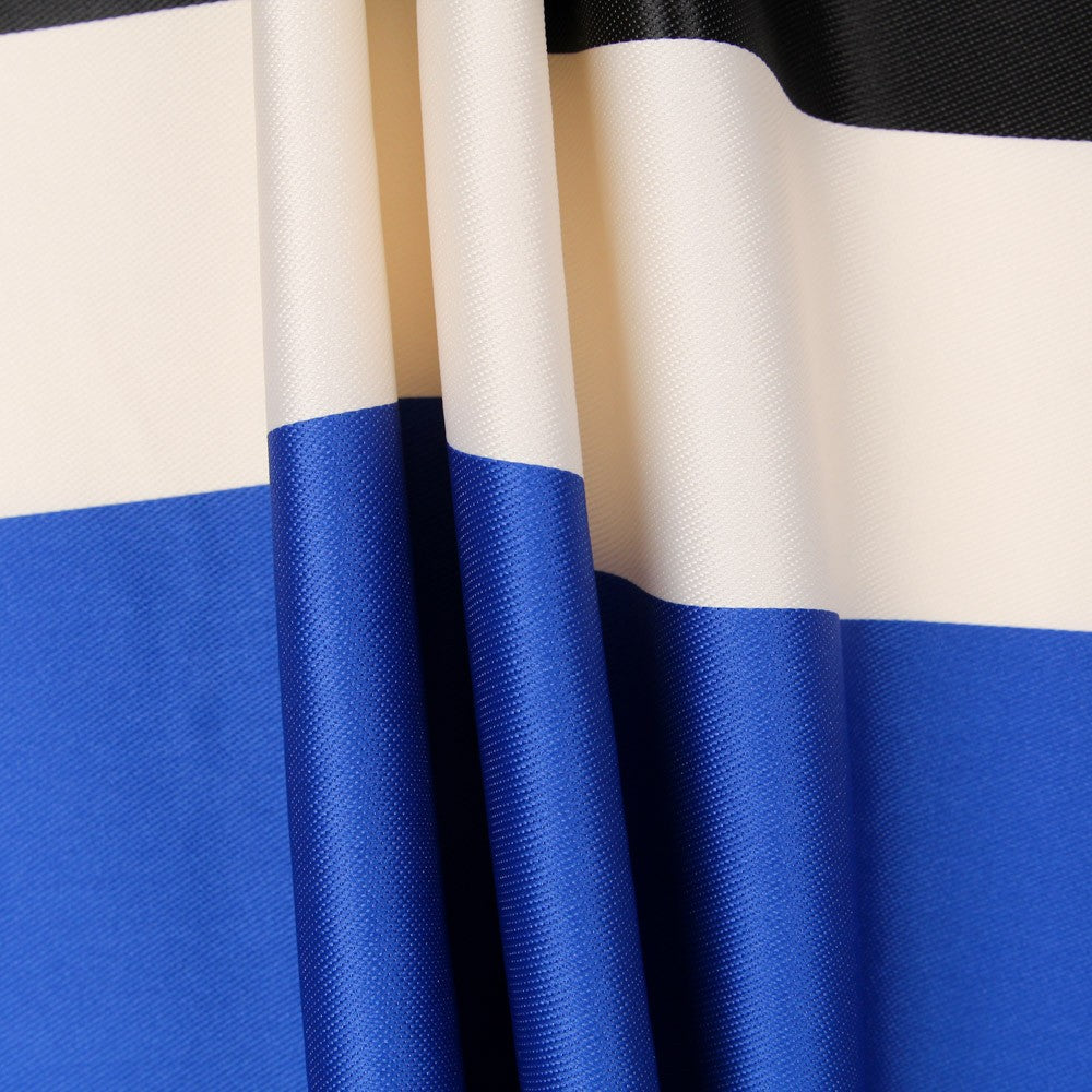 Mikado-Jacquard-Streifen Blau - Ribes y Casals