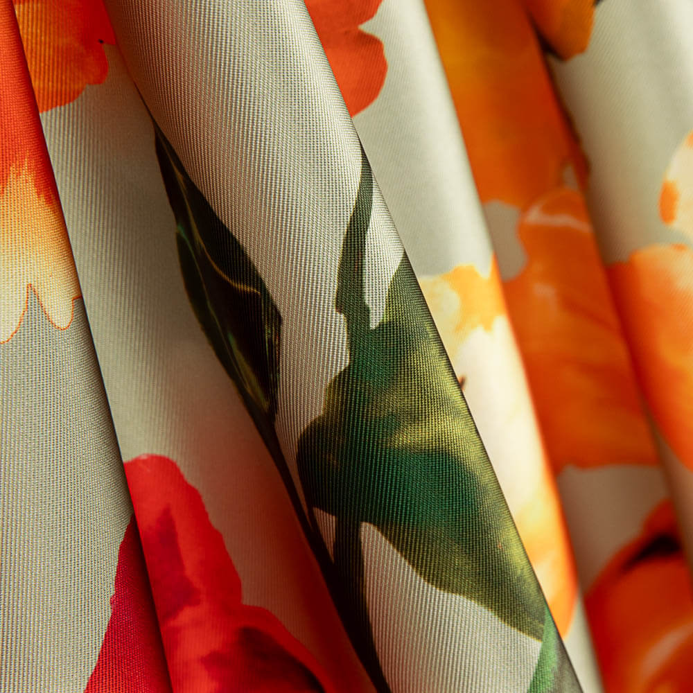 Mikado Polyester Steindruck - Ribes y Casals