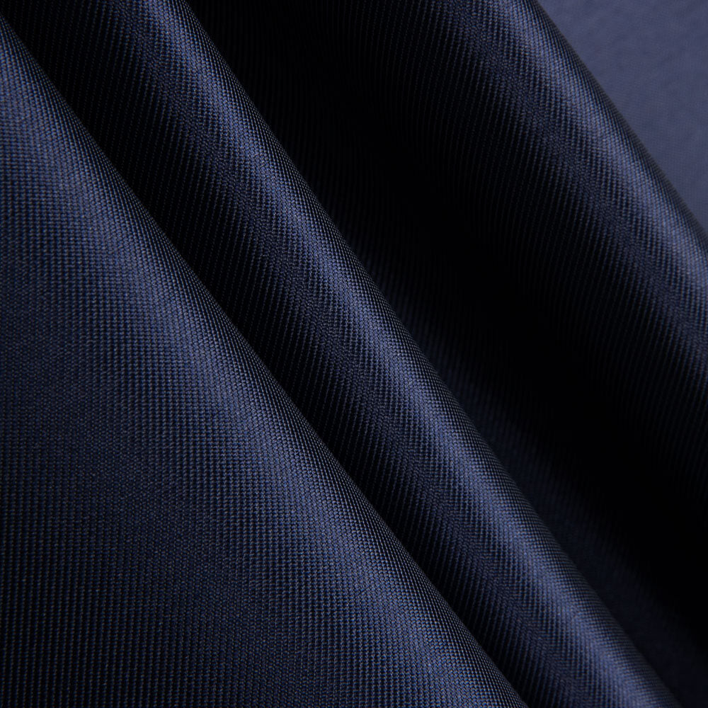 Mikado-Stoffrest aus Polyester in Marineblau – verschiedene Maße x 150 cm Breite - Ribes y Casals