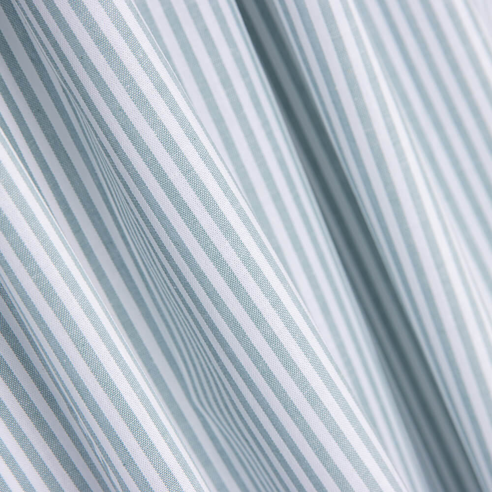Cotton Vichy Cotton Stripe Mini Blassgrün - Ribes y Casals