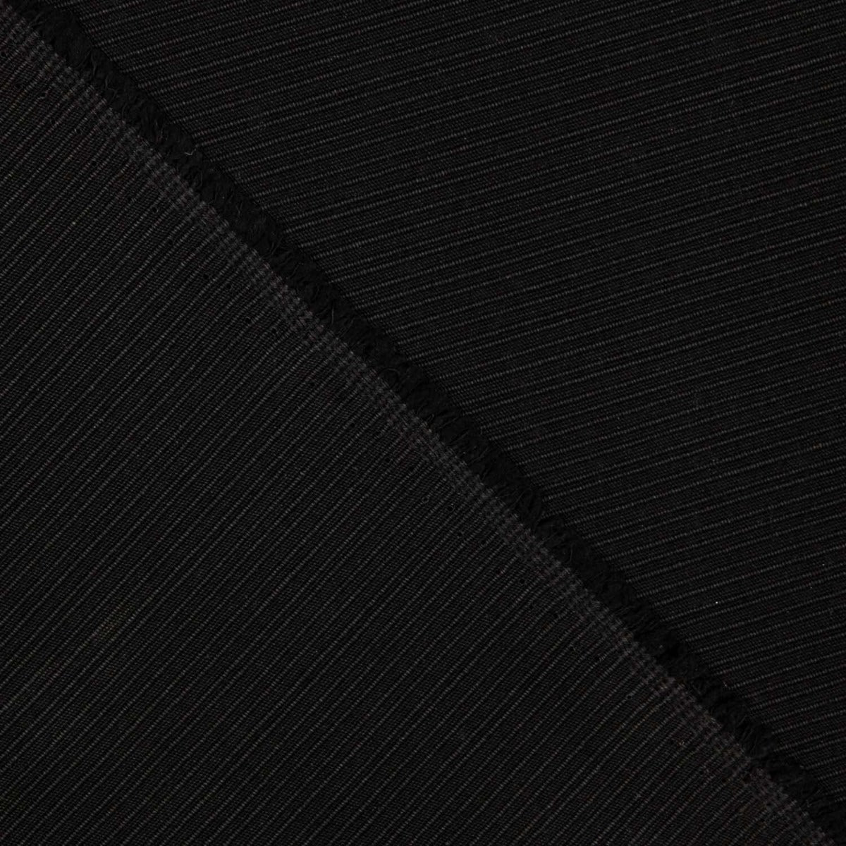 Stoffrest „Otomán Básico“ schwarz – verschiedene Maße x Breite 155 cm - Ribes y Casals
