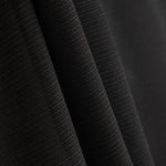 Stoffrest „Otomán Básico“ schwarz – verschiedene Maße x Breite 155 cm - Ribes y Casals