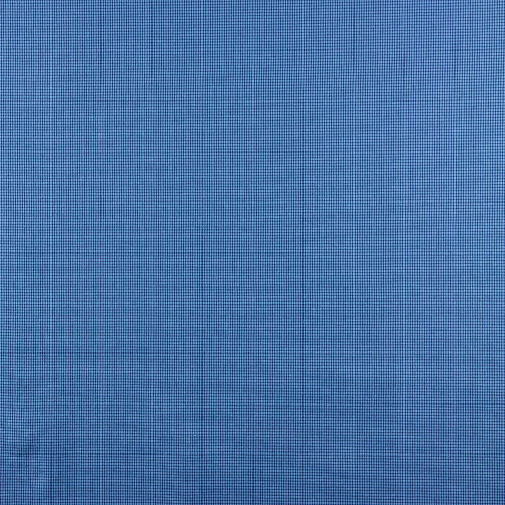 Baumwolle Seersucker Mini Square Baumwolle Königsblau - Ribes y Casals