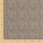 Gestrickte Baumwolle Lycra Leopard Beige - Ribes y Casals
