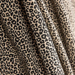 Gestrickte Baumwolle Lycra Leopard Beige - Ribes y Casals