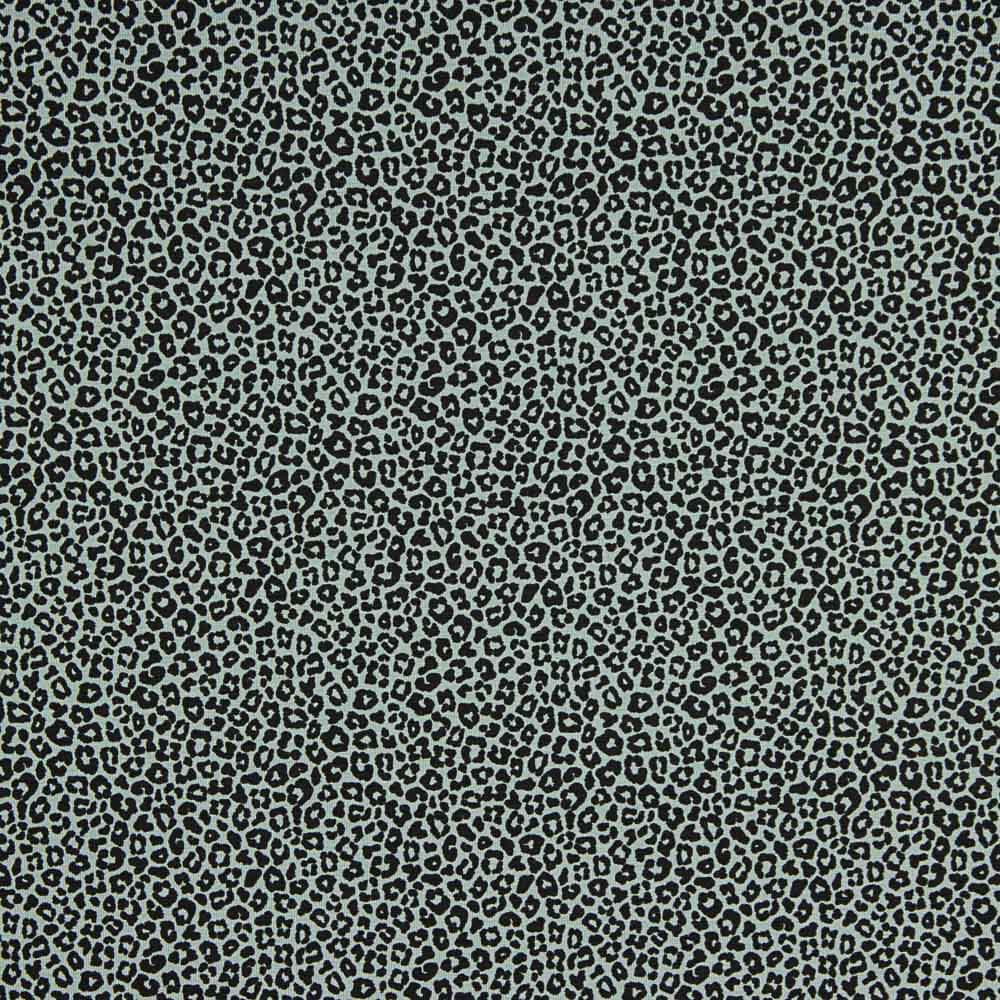 Gestrickte Baumwolle Lycra Leopard Salbei Grün - Ribes y Casals
